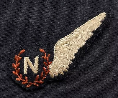 WW2 RAF Royal Air Force Navigators Wings Padded Large Cloth Badge • £40