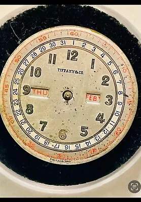 1940'S TIFFANY & CO. BY MOVADO VINTAGE TRIPLE CALENDAR MENS WATCH ( For Parts ) • $128