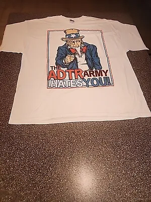 A Day To Remember Vintage Fan Club ADTR Army Hates You Band T-Shirt Size 2XL XXL • $49.99