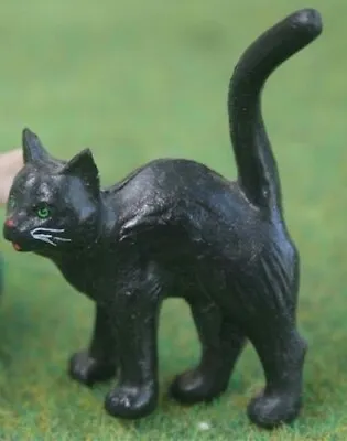 Black Cat Dolls House Miniatures. Pets & Animals 1/12 Scale Halloween • £2.49