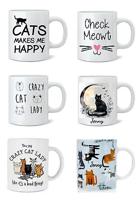 Cats Personalised Various Novelty Mug • £6.99