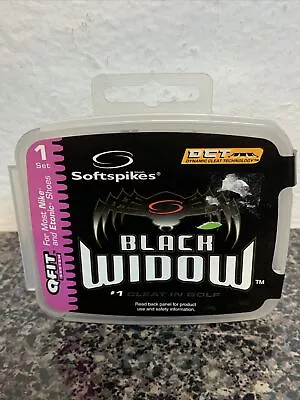 Black Widow Softspikes Q Fit Golf Cleats - 22 Pack Set Black Purple • $7