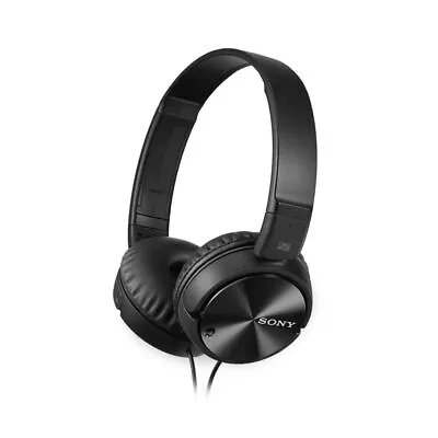 $40 • Buy Sony MDR-ZX110 Wired On-Ear Stereo Headphones - Black