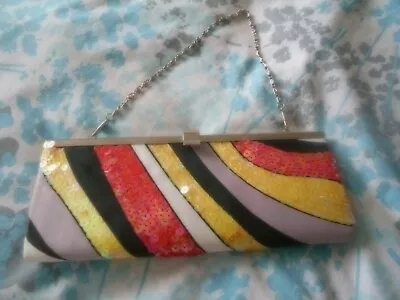 £10 • Buy Leko London Sequined Hand Bag
