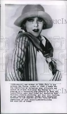1930 Press Photo Actress Mae Murray - Pip12527 • $19.99