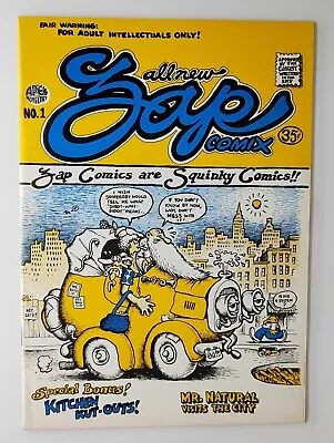 Zap Comix #1 VF+ 3rd Print Robert Crumb Underground 1967 • $68.45