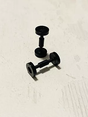 £1.50 • Buy LEGO - 2496 - Wheel Skateboard / Trolley - Black X 2