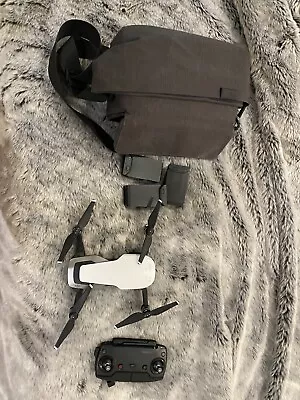 $810 • Buy DJI Mavic Air Drone Fly More Combo - Alpine White *Used*
