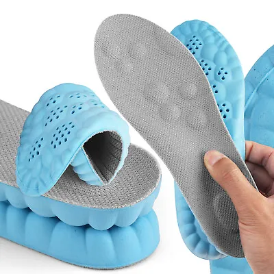 Memory Foam Shoes Insoles Arch Support Comfort Plain Relief Insert Pad Men Women • $8.99