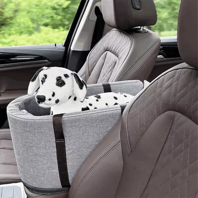 Folding Pet Dog Cat Car Seat Safe Travel Carrier Puppy Handbag Booster Bag • £16.95