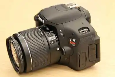 £214.18 • Buy Canon EOS Rebel T3i Digital SLR Camera W/ 18-55mm Lens +extras