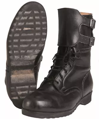 Czech East European Army Surplus M60 Leather Ranger Combat Boots • £23.99