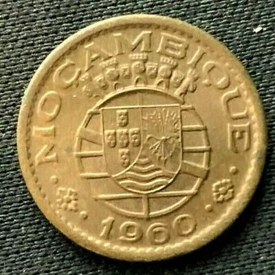 1960 Mozambique 10 Centavos Coin GEM BU     #C584 • $21.79