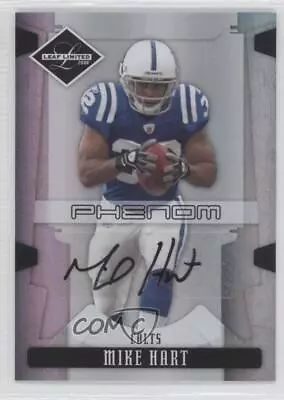 2008 Leaf Limited Phenoms /299 Mike Hart #273 Rookie Auto RC • $3.42