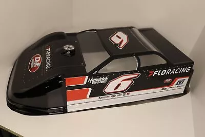 New Custom Painted And Wrapped 1/10 Dirt Late Model Oval Body • $134.99