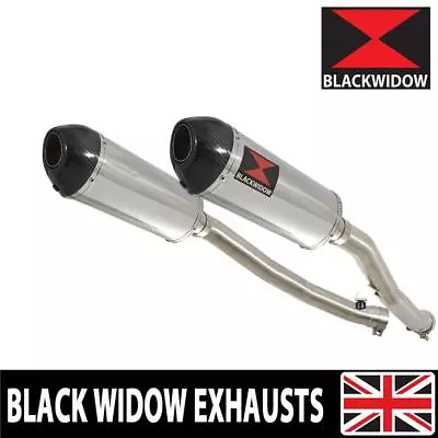 ZZR 1400 ZX14 Ninja 2008-2011 4-2 Exhaust Silencers End Cans 300ST • £349.99