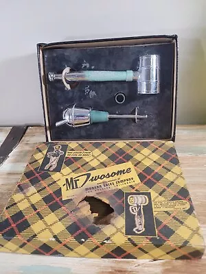 Vintage Mid Century Bar Mixing Tools Home Bartender - Mr Twosome • $18