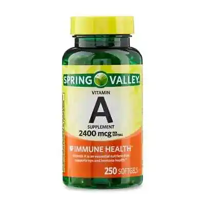 Vitamin A Supplement 2400 Mcg 250 Count. • $17.18