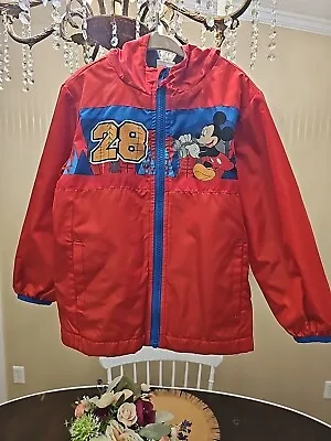 Disney World Mickey Mouse Zipped Hooded Jacket 4t • $4.28