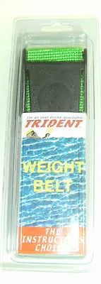 Weight Belt 58in Scuba Diving Dive Equipment Green New WB36 • $11.99