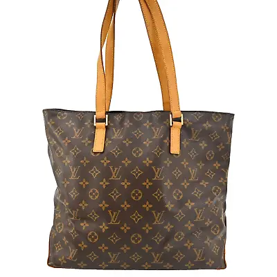 Authentic Louis Vuitton Monogram Cabas Mezzo Tote Bag M51151 P2217RA511 • $468