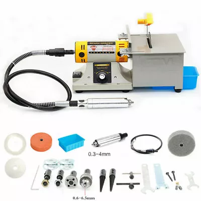 220V TM-2 Multi-function Jewelry Rock Polisher Buffer Machine Bench Mill Grinder • $259.60