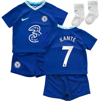 Chelsea Baby Football Kit (Size 3-6m) Nike Home Mini Kit - Kante 7 - New • £29.99