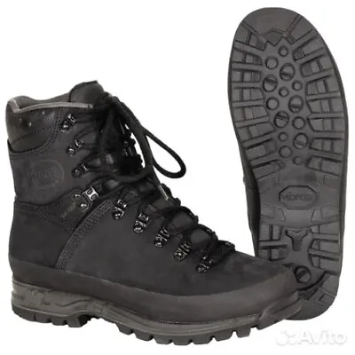 MEINDL ISLAND Burma Army PRO MFS GTX Gore-Tex Nubuck Oiled Leather Black 41 Us8 • $250