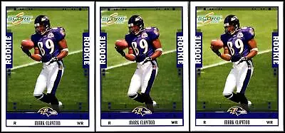 (3) 2005  Mark Clayton  Lot • $3.49