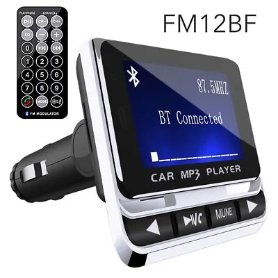 Car Kit MP3 Music Player & USB Charger Wireless Bluetooth FM Transmitter Radio  • £23.99