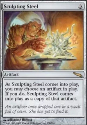 Sculpting Steel - Foil Mirrodin MTG Magic - Kid Icarus • $5.31