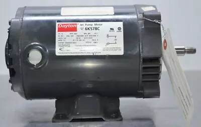 Dayton Jet Pump Motor Model 6K578C ++ • $127.49