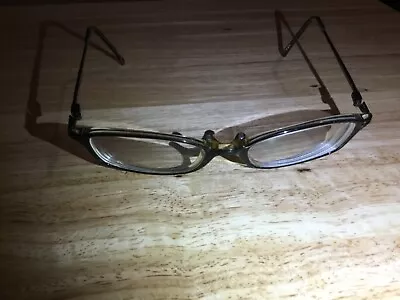 Magic Clip M278 BLK/CRY 51 17 140mm Eyeglasses In Good Shape  • $4.97