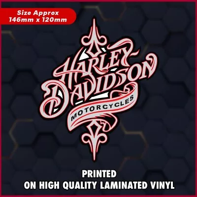 HARLEY Davidson Sticker For Motorcycle Car Man Cave Laptop Vinyl Decals • $7.86