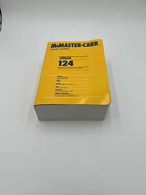 McMaster-Carr Catalog 124 • $47.49