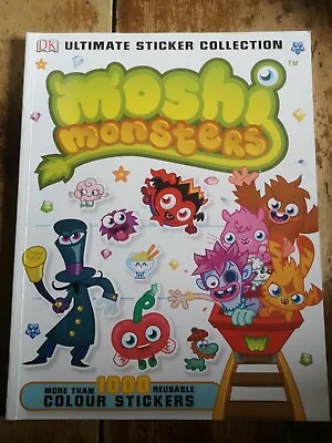 £3.99 • Buy Moshi Monsters Ultimate Sticker Collection Book Mind Candy Collectable Toys 