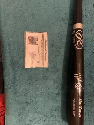 Wade Boggs Signed 5 Inscription Rawlings Black Baseball Bat (JSA) • $120.99