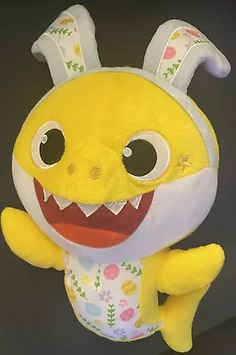 Nickelodeon Baby Shark Easter Bunny Yellow Plush Rabbit Ears • $11.99