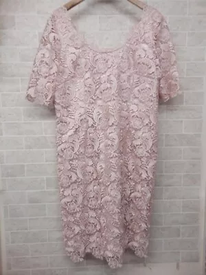 JACQUES VERT Women's Size 18 Pink Dress - CG R21 • £10