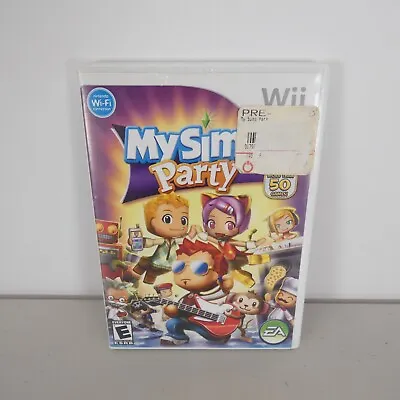 My Sims Party (Nintendo Wii 2009) Complete CIB W/ Manual - Tested • $8.95