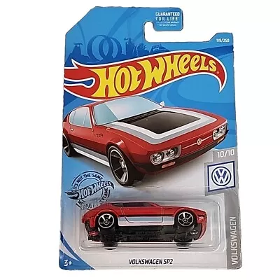 2019 Hot Wheels #119 Volkswagen 10/10 VOLKSWAGEN SP2 Red Variant W/MC5 Spokes • $8.99