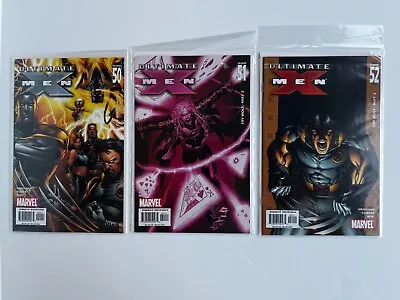 Ultimate X-men LOT #50 51 52 1st Wolfpack Fenris Andrea Andreas Von Strucker App • $10.99