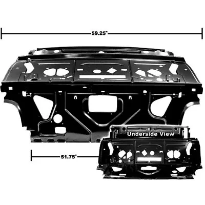 1968 1969 1972 Chevelle Rear  Seat Divider Package Tray Speaker Shelf Panel • $680.99