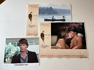 Lot Of 4 Somewhere In Time Vtg  1980's Movie Posters Reeve Seymour • $65