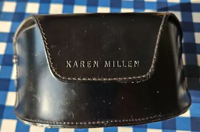 Karen  Millen  Black  Sunglasses  Case ...   (no Glasses) ............used • £7.50