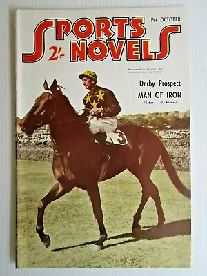 DERBY PROSPECT MAN OF IRON RACING - OCT 1958 SPORTS NOVELS Magazine - FREE POST • $12.75
