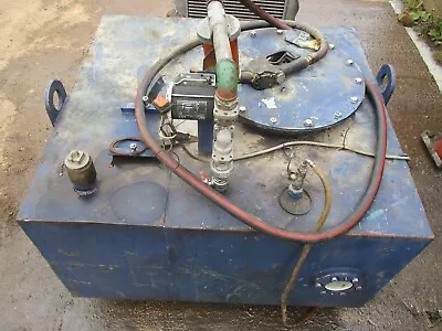 530L Fuel Tank/ Bowser  Steel Transportable Fuel Storage With 12v Pump And Hose • £150