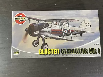 Airfix Gloster Gladiator Mk I Plastic Model Kit 1:72 Scale Model A01002 • $11.97