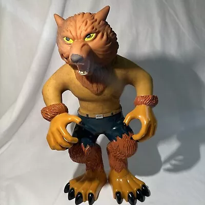 Wolfmam Stretch Screamer 13  Electronic Manley/Toy Quest Untested Ooze From Face • $14