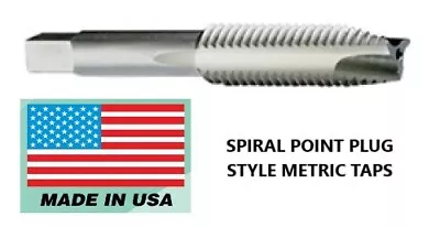 M5 X .8 SPIRAL PT PLUG STYLE METRIC TAPS ITEM NO. 3779238 • $4.15